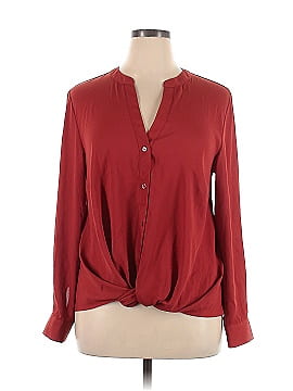 INC International Concepts Long Sleeve Button-Down Shirt (view 1)