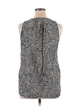Tolani Sleeveless Button-Down Shirt (view 2)