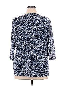 Croft & Barrow 3/4 Sleeve Blouse (view 2)