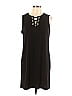 MICHAEL Michael Kors Black Casual Dress Size L - photo 1