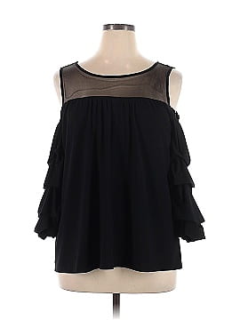 INC International Concepts 3/4 Sleeve Top (view 1)