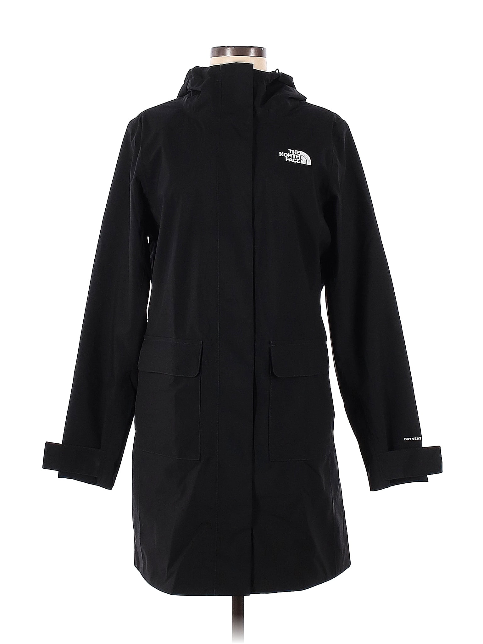 The North Face 100 Polyester Black Coat Size M 58 off thredUP