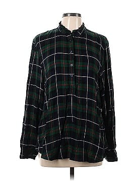 Crown & Ivy 3/4 Sleeve Button-Down Shirt (view 1)