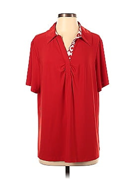 Susan Graver Short Sleeve Top (view 1)