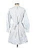 Free Assembly 100% Cotton Stripes Multi Color Blue Casual Dress Size M - photo 2