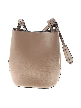 Burberry Leather Lorne Bucket Bag (view 2)