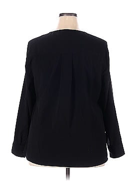 Lane Bryant Outlet Long Sleeve Blouse (view 2)