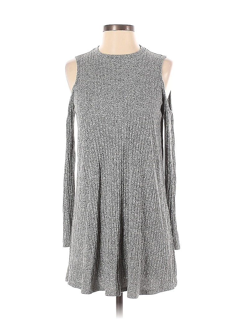 Pre-owned Forever 21 Casual Dress In Gray