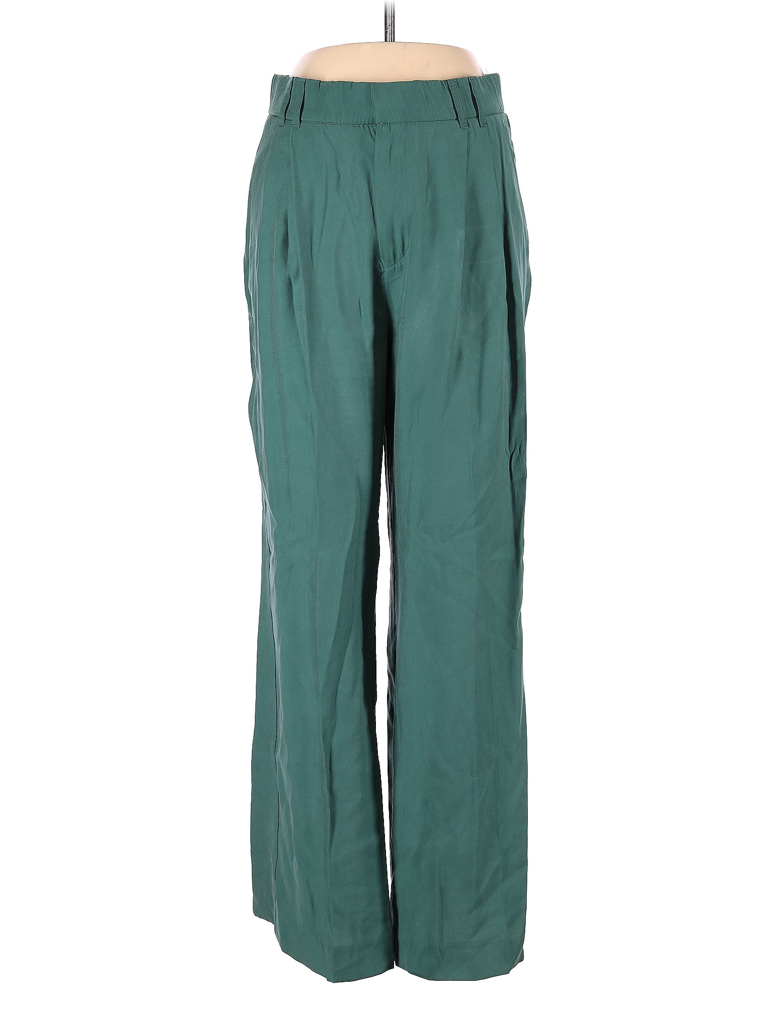 Zara Teal Casual Pants Size M 46 off thredUP