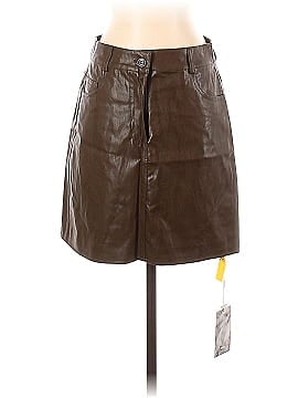 Haute Faux Leather Skirt (view 1)