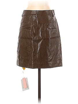 Haute Faux Leather Skirt (view 2)
