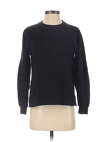 Ganni best sale black sweatshirt