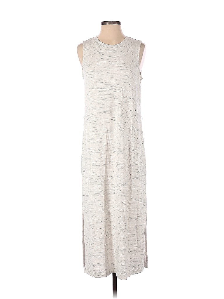 Banana Republic Marled White Gray Casual Dress Size S - 74% off | ThredUp