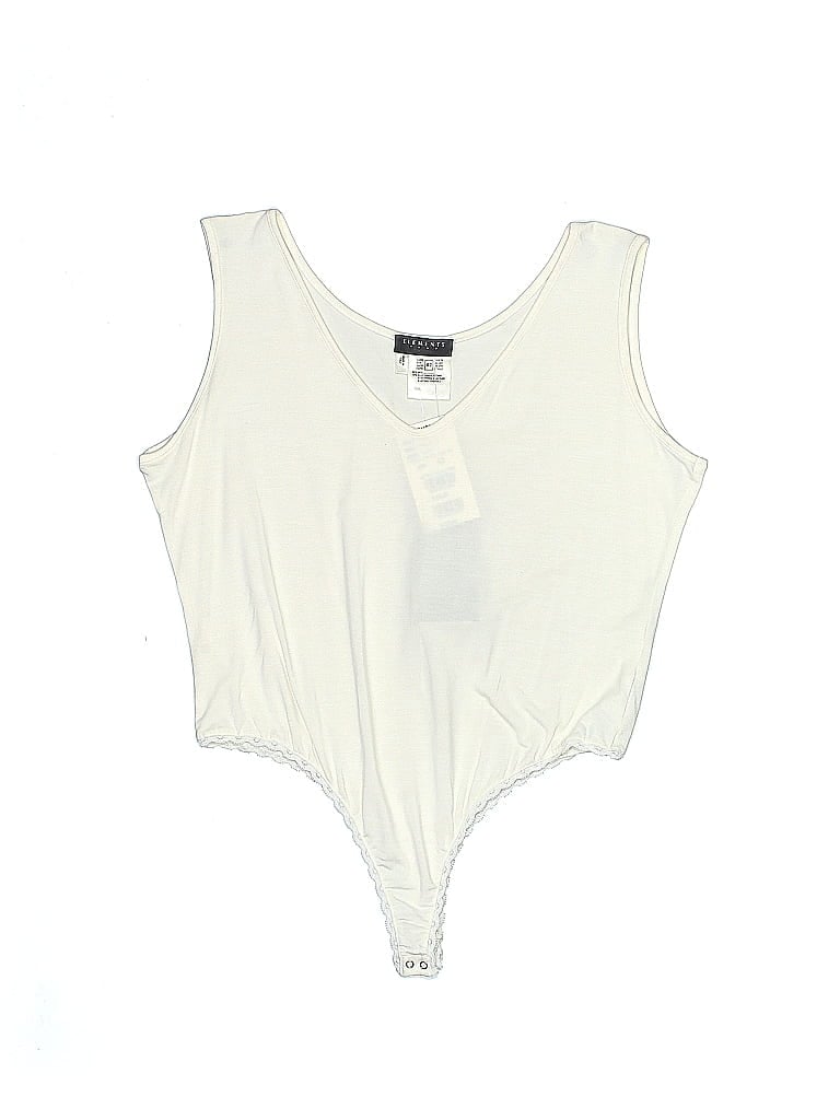 Escada Elements Bodysuit In White