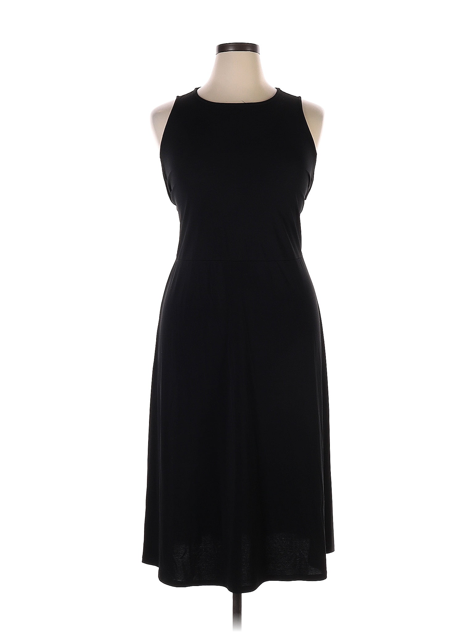 ELOQUII Solid Black Casual Dress Size 14 (Plus) - 72% off | thredUP