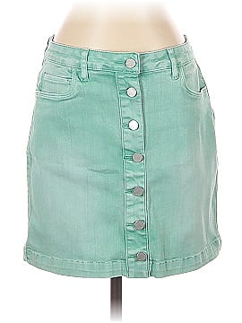 Wash Lab Denim Skirt (view 1)