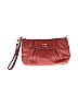 Coach 100% Leather Solid Red Leather Wristlet One Size - photo 1