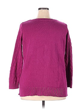 Woman Within Pullover Sweater (view 2)
