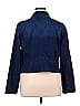 Isaac Mizrahi LIVE! Solid Blue Denim Jacket Size 16 - photo 2