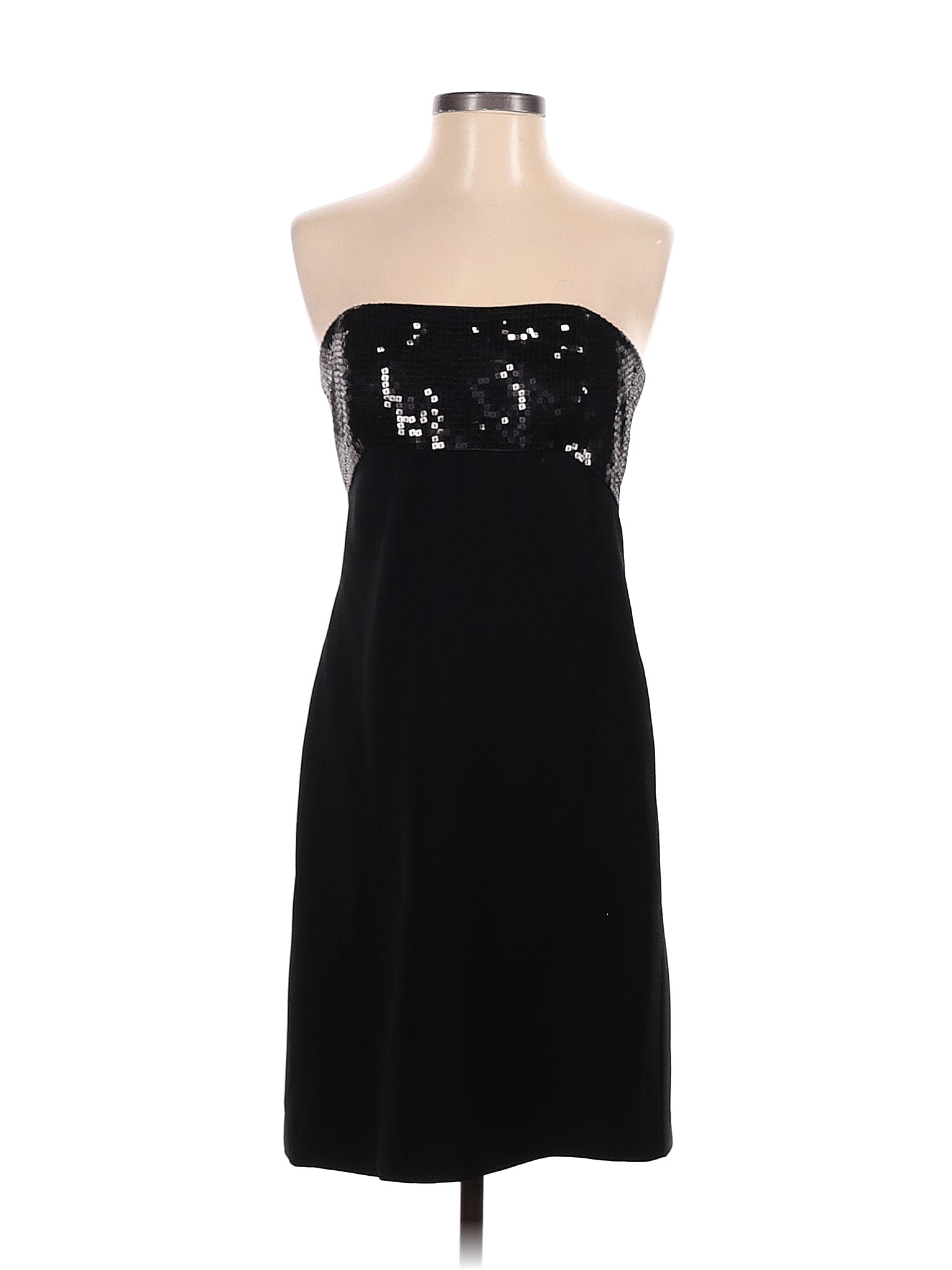 Ann Taylor Factory Black Cocktail Dress Size 4 (Petite) - 77% off | thredUP