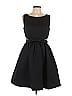 ERIN Erin Fetherston Solid Black Casual Dress Size 10 - photo 1