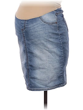 Motherhood Denim Skirt (view 1)