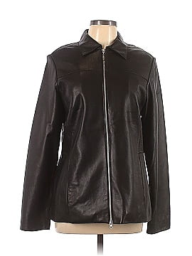 Classiques Entier Faux Leather Jacket (view 1)