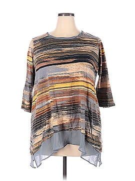 LOGO 3/4 Sleeve Top (view 1)