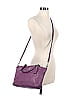 Coach Factory 100% Leather Solid Purple Leather Satchel One Size - photo 3