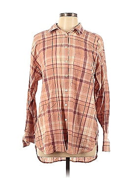 Ann Taylor LOFT Long Sleeve Button-Down Shirt (view 1)