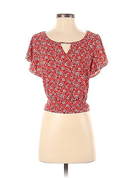 Iz Byer Short Sleeve Blouse (view 1)