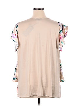 DG^2 by Diane Gilman Short Sleeve Blouse (view 2)