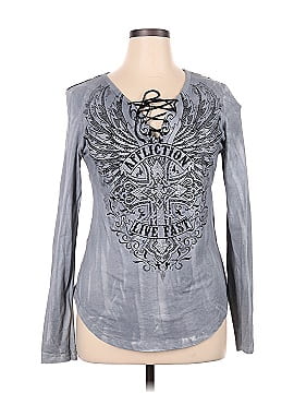 Affliction Long Sleeve Blouse (view 1)