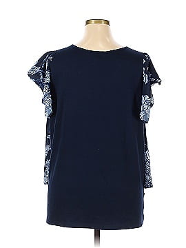 DG^2 by Diane Gilman Short Sleeve Blouse (view 2)