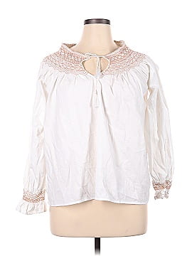 Faherty Long Sleeve Blouse (view 1)