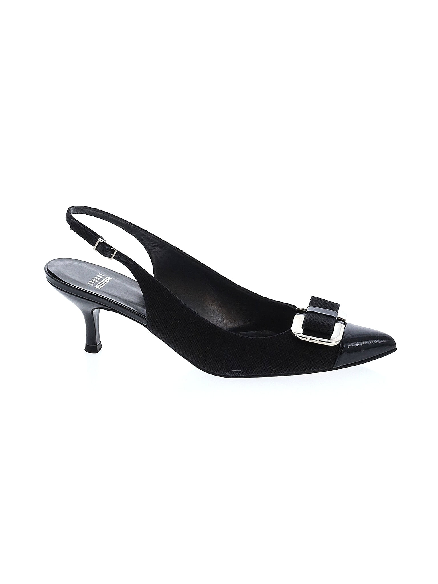 stradivarius black heels