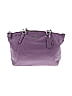 Coach Factory 100% Leather Solid Purple Leather Satchel One Size - photo 1