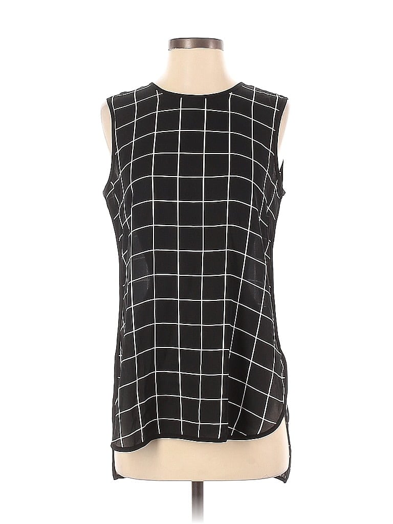 Pre-owned Vince Camuto Sleeveless Blouse In Black