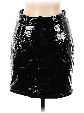 Elia Cher Faux Leather Skirt (view 1)