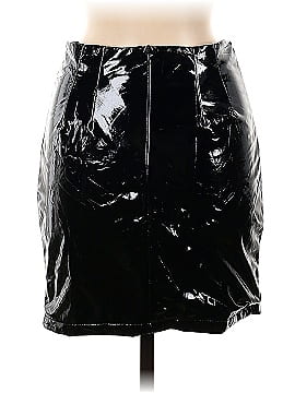 Elia Cher Faux Leather Skirt (view 2)