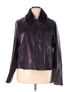 Lane Bryant Faux Leather Jacket (view 1)