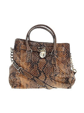 MICHAEL Michael Kors Leather Satchel (view 1)