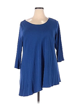 Joan Vass Long Sleeve T-Shirt (view 1)
