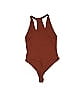 Intimately by Free People Solid Brown Bodysuit Size M - photo 2