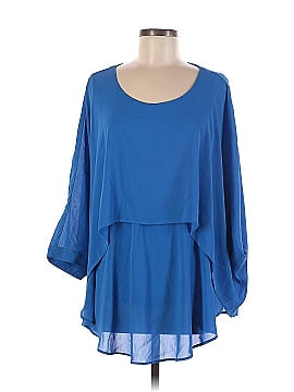 DG^2 by Diane Gilman Short Sleeve Blouse (view 1)