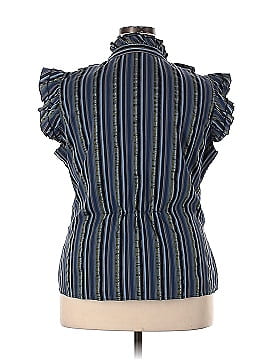 Ashley Stewart Short Sleeve Button-Down Shirt (view 2)