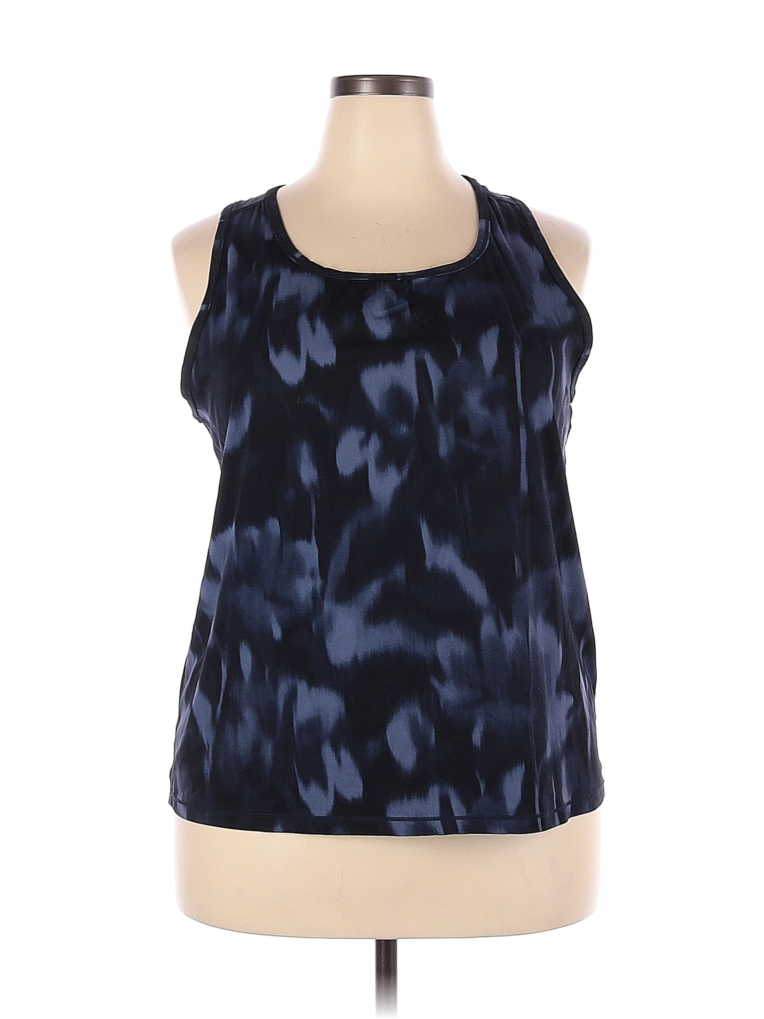 Member's Mark Multi Color Blue Tank Top Size XXL 30 off thredUP