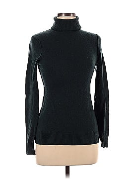 Aqua Turtleneck Sweater (view 1)