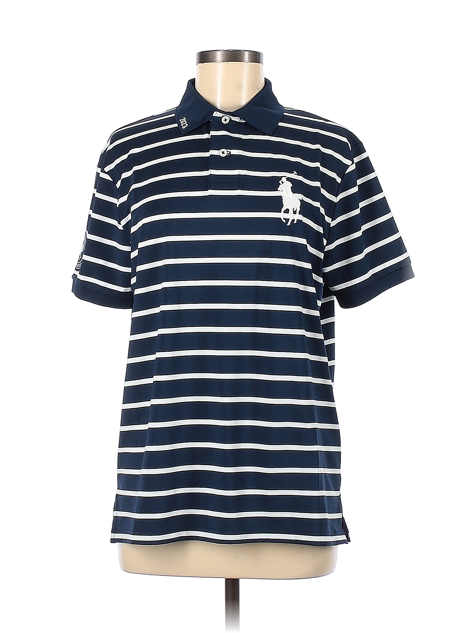 Polo Blue Short Sleeve Polo Size M - 51% off | thredUP