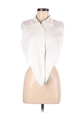 Candice Gwinn Sleeveless Button-Down Shirt (view 1)